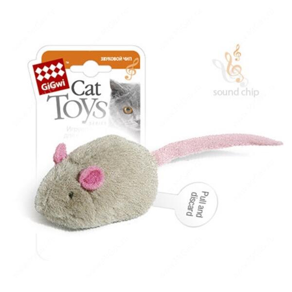 Мышка GiGwi с электронным чипом - Интернет-зоомагазин Мистер Гав