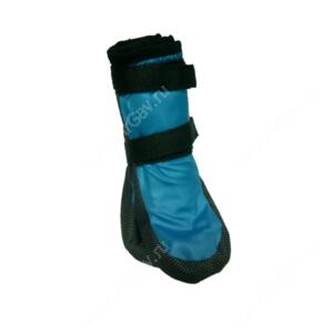 Ботинки утепленные для собак OSSO, 2, черно-голубые