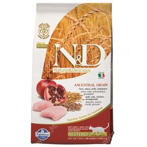 Farmina N&D Ancestral Grain Chicken&Pomegranate Cat Neutered