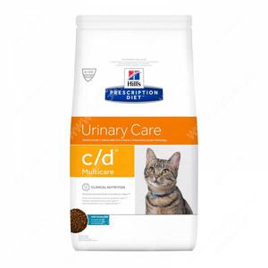 Hill's Prescription Diet c/d Multicare Urinary Care сухой корм для кошек с рыбой