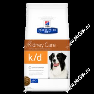 Hill's Prescription Diet k/d Kidney Care сухой корм для собак