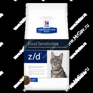 Hill's Prescription Diet z/d Food Sensitivities сухой корм для кошек