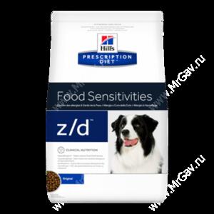 Hill's Prescription Diet z/d Food Sensitivities сухой корм для собак