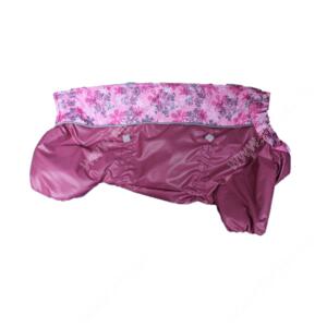Комбинезон синтепоновый для такс OSSO, девочка, модель т-2, 45 см, розовый