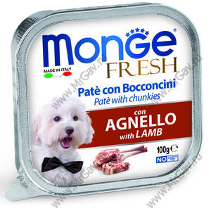 Консерва Monge Dog Fresh (Ягненок), 100 г