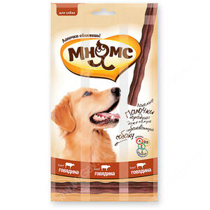 Лакомство Мнямс Pro Pet лакомые палочки для собак с говядиной