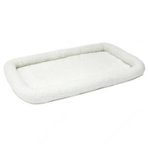 Лежанка Midwest Pet Bed флисовая, 76 см*53 см, белая