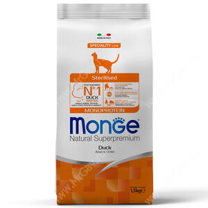 Monge Cat Sterilised Duck