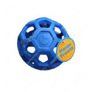 Мяч сетчатый Hol-ee Roller Dog Toys из каучука, средний, синий