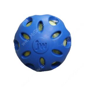 Мяч сетчатый хрустящий JW Crackle&Crunch Ball, большой, синий