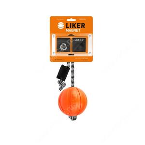 Мячик Collar Liker (Лайкер) корд на шнуре с комплектом магнитов, 9 см
