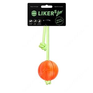 Мячик Collar Liker Lumi (Лайкер Люми) корд на шнуре, 5 см