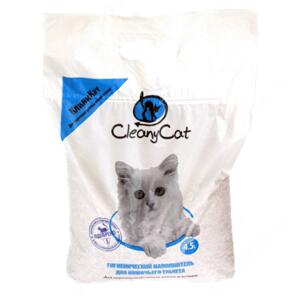 Наполнитель CleanyCat для короткошерстных кошек, 4,5 л