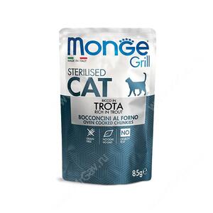 Пауч Monge Cat Sterilised Grill Pouch (Форель), 85 г