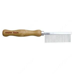 Расческа Show Tech Wooden Comb для жесткой шерсти, 18 см