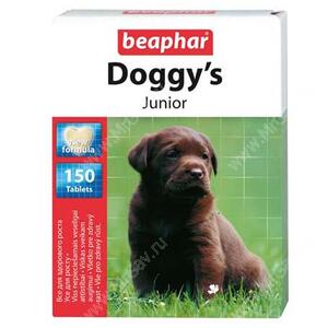 Витамины Beaphar Doggy`s Junior, 1 шт.
