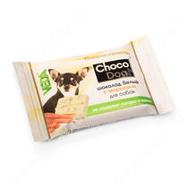 Белый шоколад с морковью для собак Choco Dog, 15 г