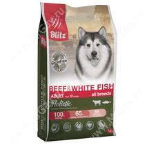 Blitz Grain Free Adult Beef&White Fish