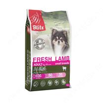 Blitz Low Grain Adult Small Breed Fresh Lamb, 1,5 кг
