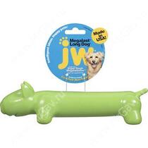 Длинная собака суперупругая JW Megalast Long Dog, большая, зеленая