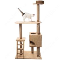 Домик-когтеточка для кошек Лестница