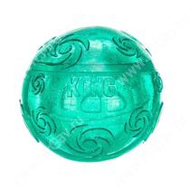 Хрустящий мячик Kong Squezz Crackle, большой, зеленый