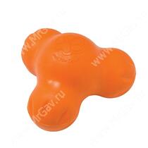 Игрушка для лакомств Tux Zogoflex, 15,3 см, оранжевая