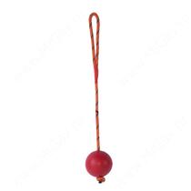 Мячик на веревке DUVO+, красный