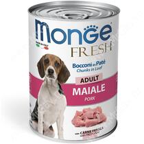 Консерва Monge Dog Fresh для взрослых собак (свинина), 400 г