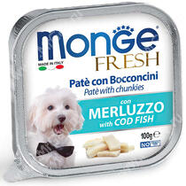 Консерва Monge Dog Fresh (Треска)