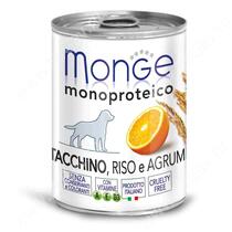 Консерва Monge Dog Monoproteico Fruits (Паштет из индейки с цитрусовыми), 400 г