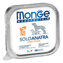Консерва Monge Dog Monoproteico Solo (Паштет из утки)