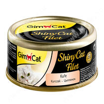 Консервы для кошек GimCat ShinyCat Filet из цыпленка
