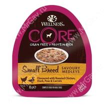 Консервы для собак Wellness Core Small Breed из курицы с уткой