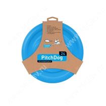 Летающий диск PitchDog, голубой