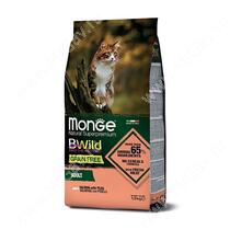 Monge Cat Bwild Grain Free для взрослых кошек (Лосось), 1,5 кг