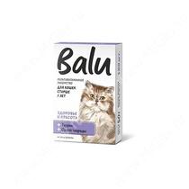 Мультивитаминное лакомство Balu для кошек старше 7 лет Здоровье и красота