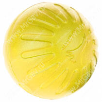 Мяч из вспененной резины StarMark Fantastic Foam Ball, большой, желтый