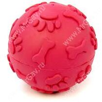 Мячик хихикающий JW Giggler из каучука, большой, красный