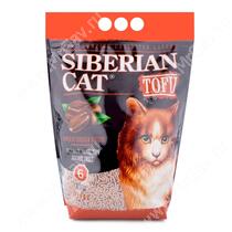 Наполнитель растительный комкующийся Сибирская кошка Tofu кофе