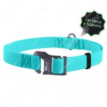 Ошейник биотановый Collar Waudog Waterproof, 50 см*2 см, светящийся