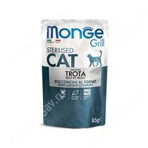 Пауч Monge Cat Sterilised Grill Pouch (Форель), 85 г