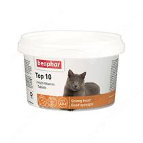 Витамины для кошек Beaphar Top10, 180 шт.