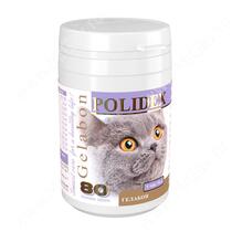 Витамины Polidex Gelabon (Гелабон) для кошек, 80 шт.