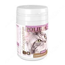 Витамины Polidex Glucogextron  (Глюкогестрон) для кошек, 80 шт.