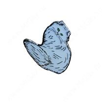 Значок металлический BLUE BUG, Кошка Персидская