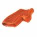 Перчатка резиновая для вычесывания шерсти Хантер Смарт, оранжевая